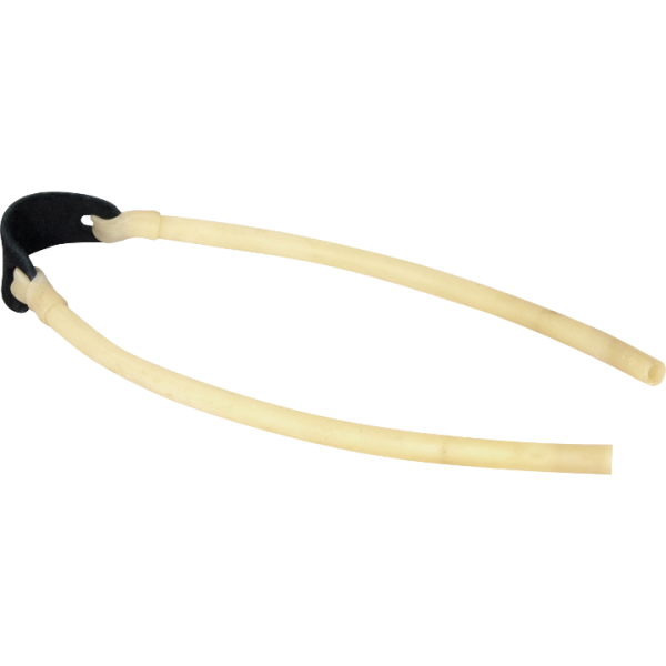 A pair of earrings shaped like human ears with wooden backing.